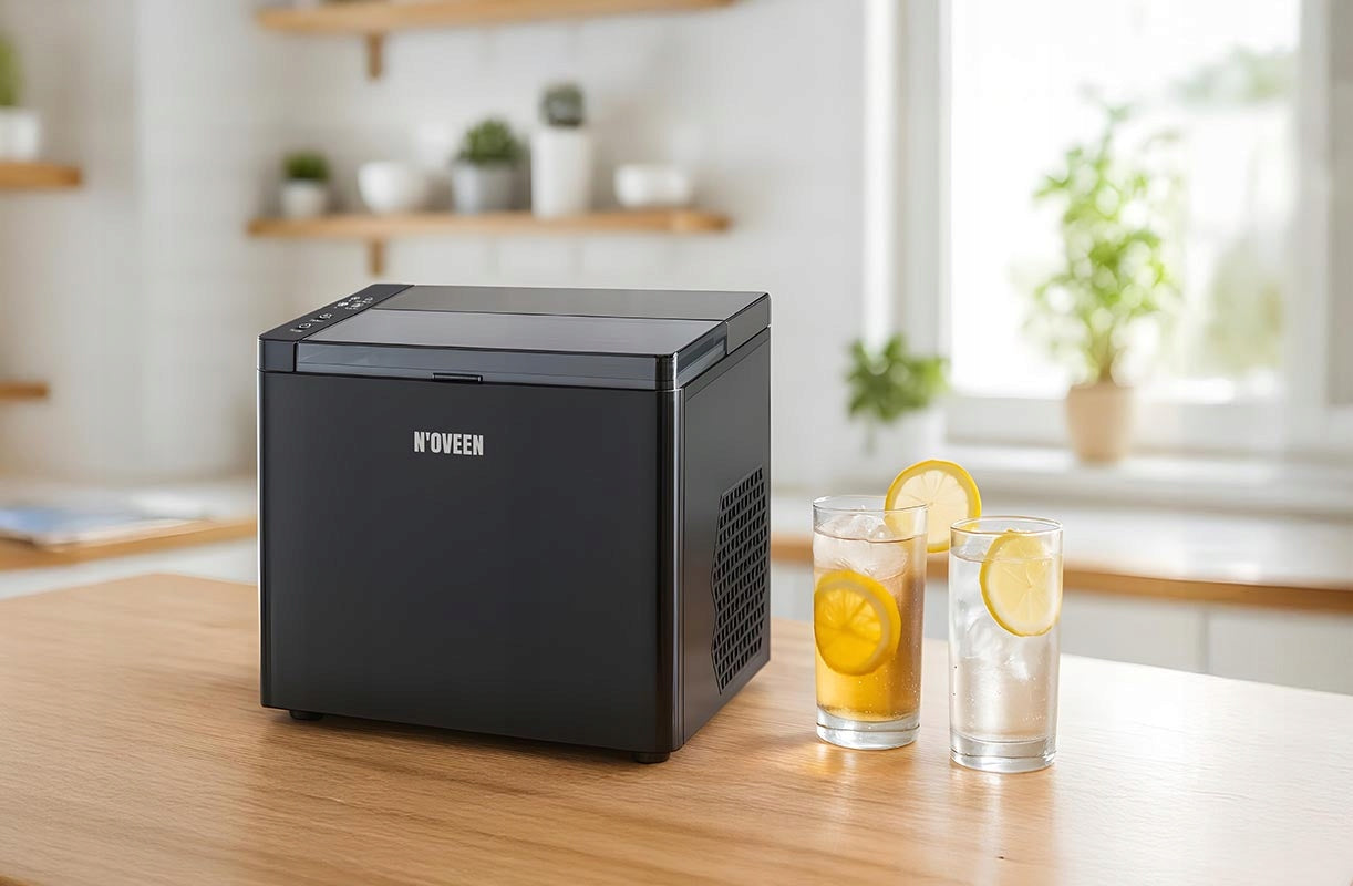 2X Ice Maker IM380 12kg Home Quiet Ice Maker Machine 150W Dominant color black
