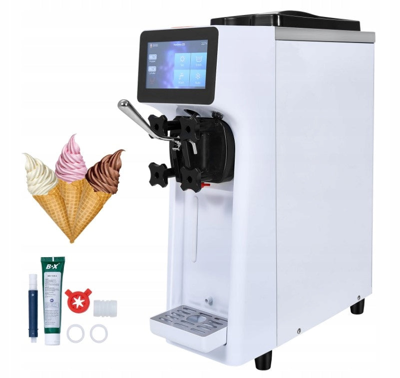 2X Ice cream machine 2 l, 12 W, 220 V, stainless steel