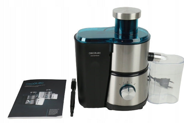 2X Juicer Cecotec Juice & Fresh 400 Titan Black 400 W