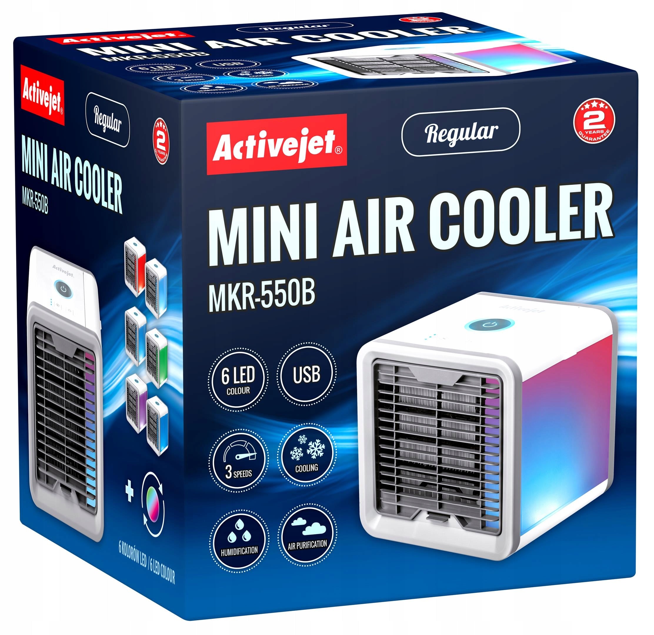2X Mini air conditioner Activejet Regular MKR-550B Control electronic