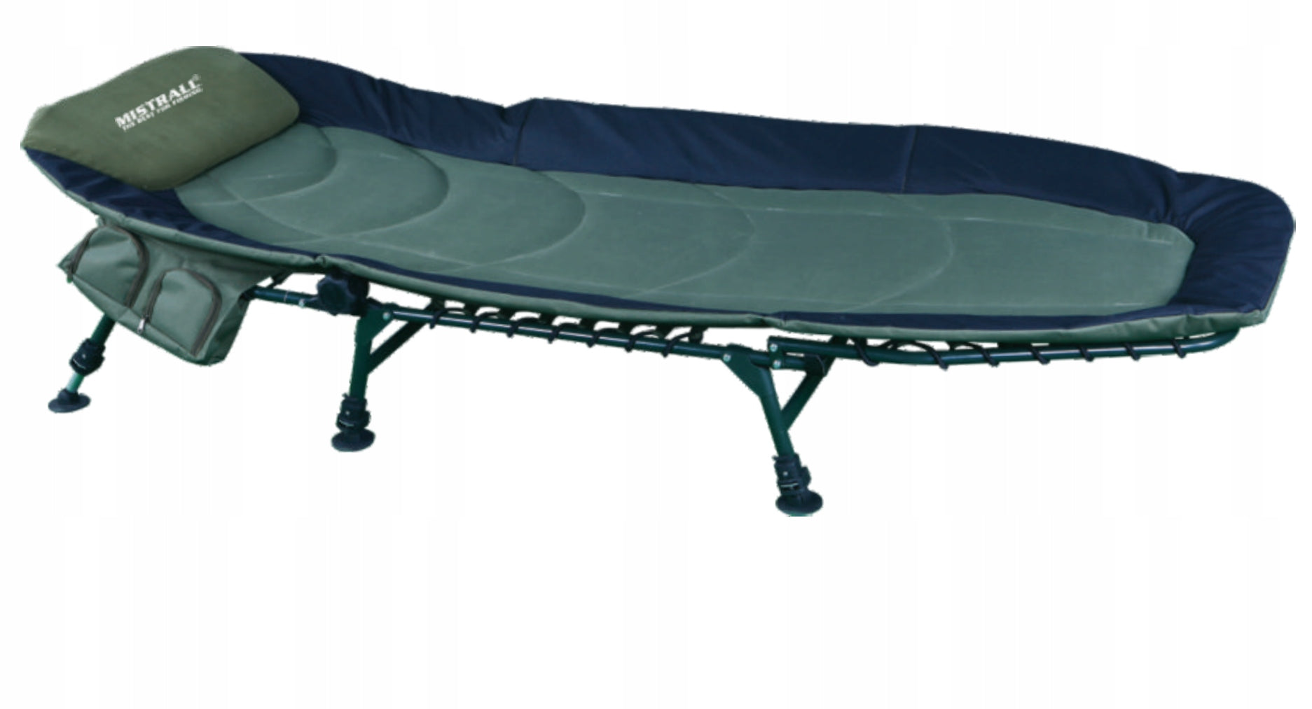 2X Mistrall Carp Bed 6 Legs Brand Mistrall