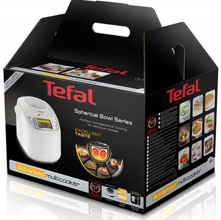 2X Multicooker Tefal RK8121 white Dominant color white