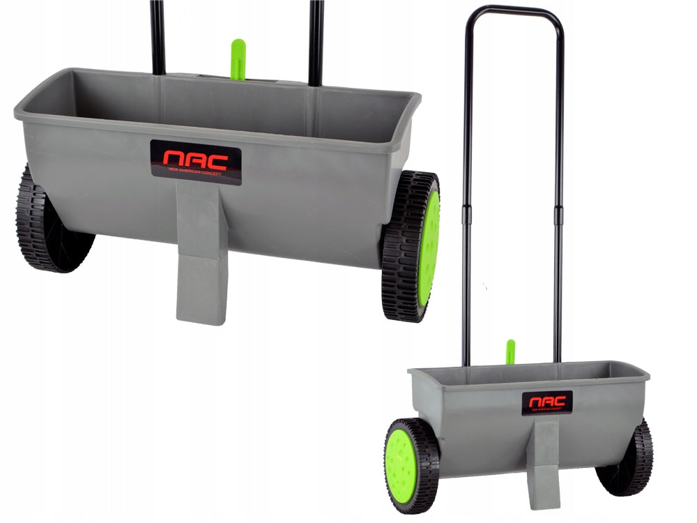 2X NAC SEED DRILL GARDEN SPREADER 12L 450mm S12-K GRASS FERTILIZER SAND NASIO Series S12