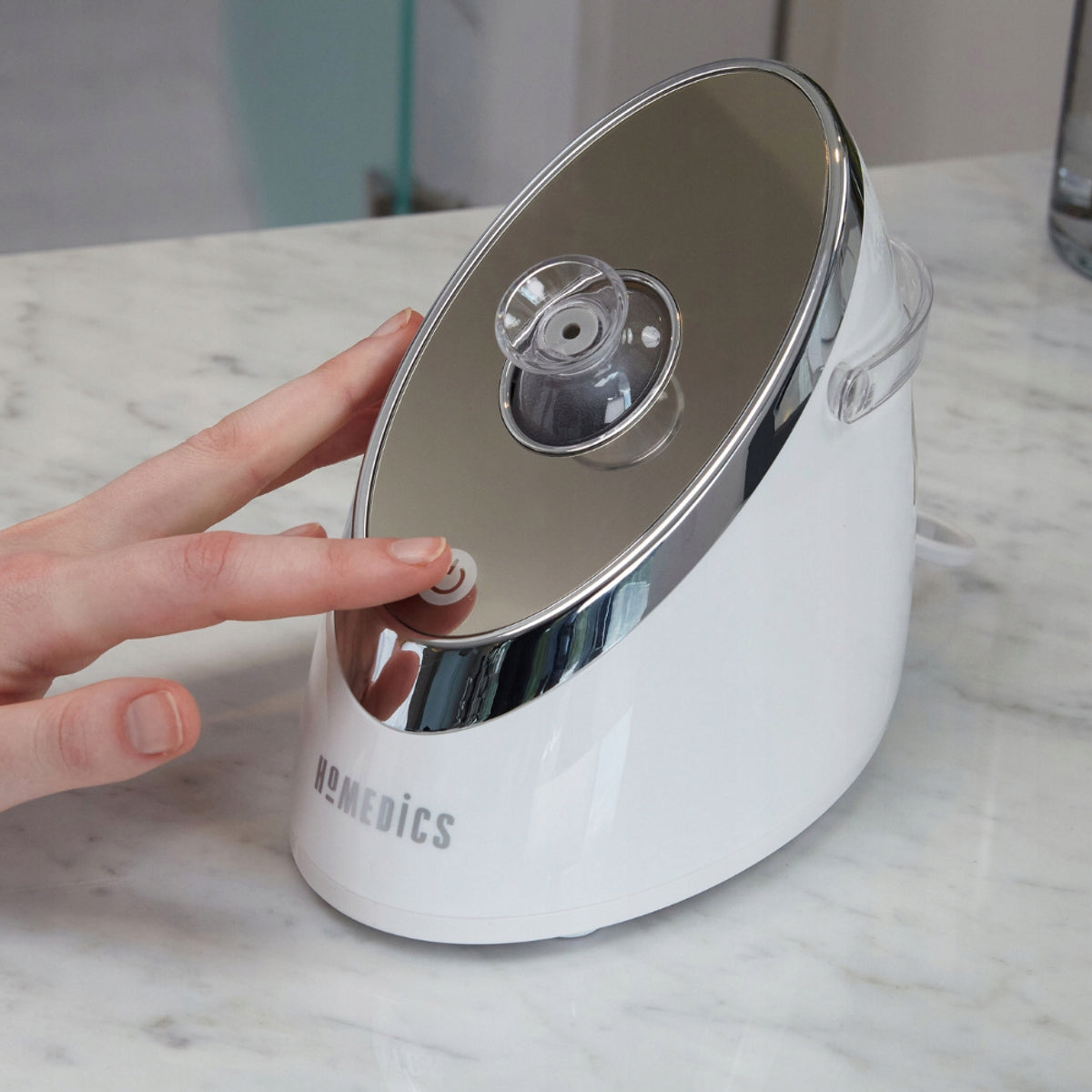 2X Nano Face Humidifier HoMedics FAC-SV100-EU with Steam Adjustment Volume 70 ml