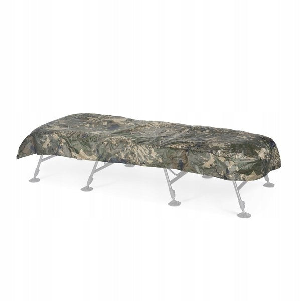 2X Nash Indulgence Waterproof Bedchair Cover Wide Camo T9557