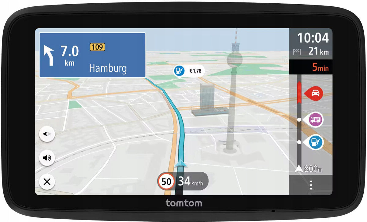 2X Navigation TOM GO Camper Tour 2nd Generation Black