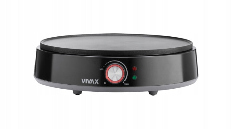 2X PANCAKE MAKER XXL 30cm Pancake crumpet tortilla 1200W temp adjustment Model PM-1200 TB