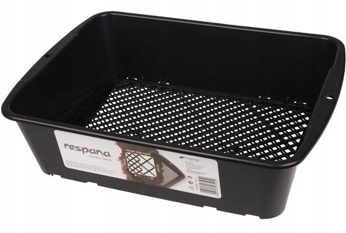 2X PROSPERPLAST GARDEN SIEVE FOR SIFTING THE GROUND WITH ADJUSTABLE 29x39,5cm Brand Prosperplast
