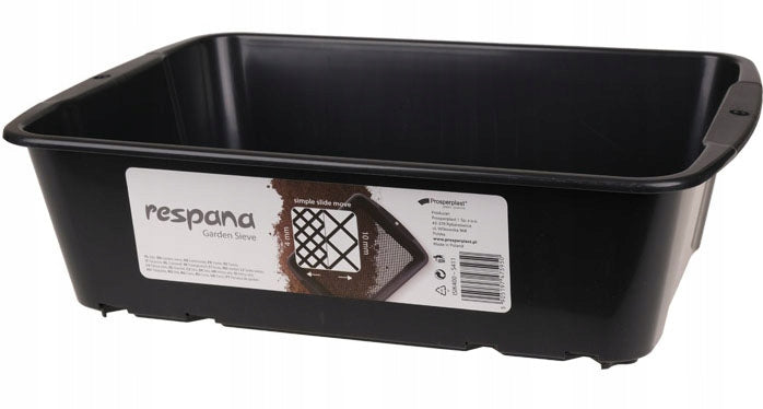 2X PROSPERPLAST GARDEN SIEVE FOR SIFTING THE GROUND WITH ADJUSTABLE 29x39,5cm Series Respana Garden