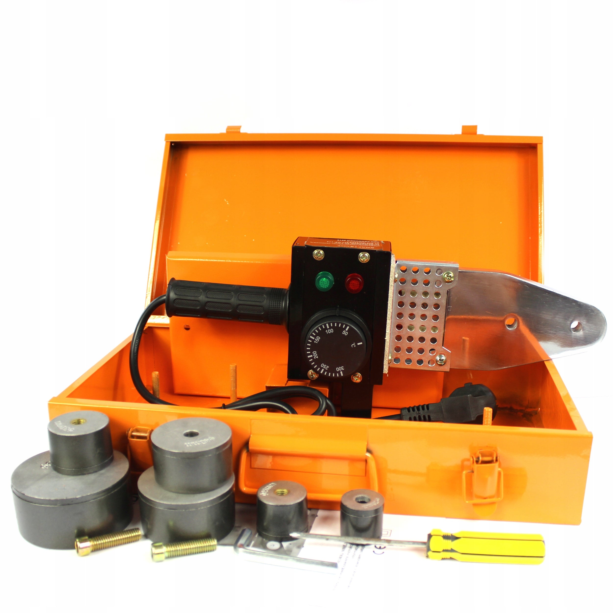 2X PVC PIPE WELDING MACHINE 2800W temperature control sensor 0-300°C - Kraft&Dele Brand Kraft&Dele