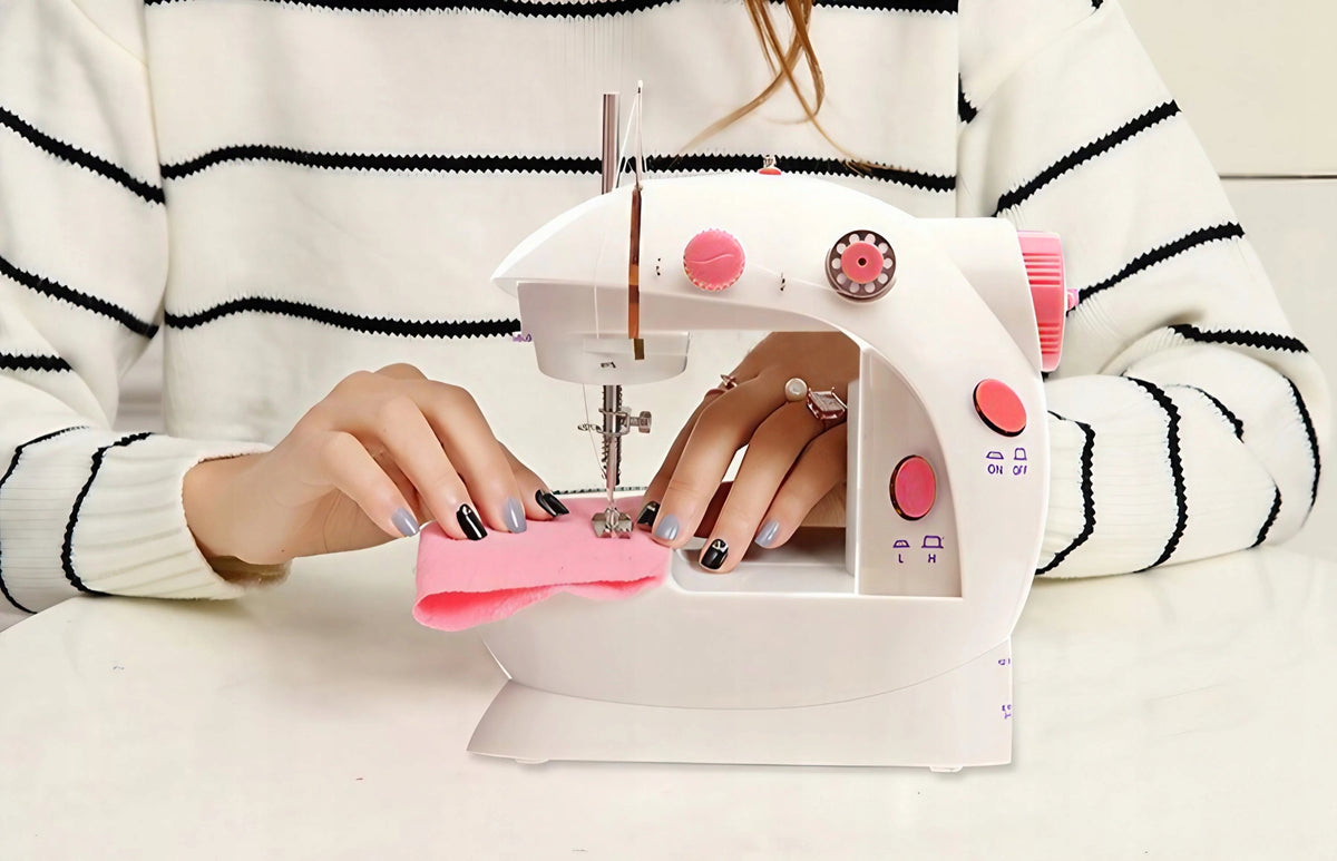 2X Real Sewing Machine Children's Toy for Kids + Akcesoria Brand no brand