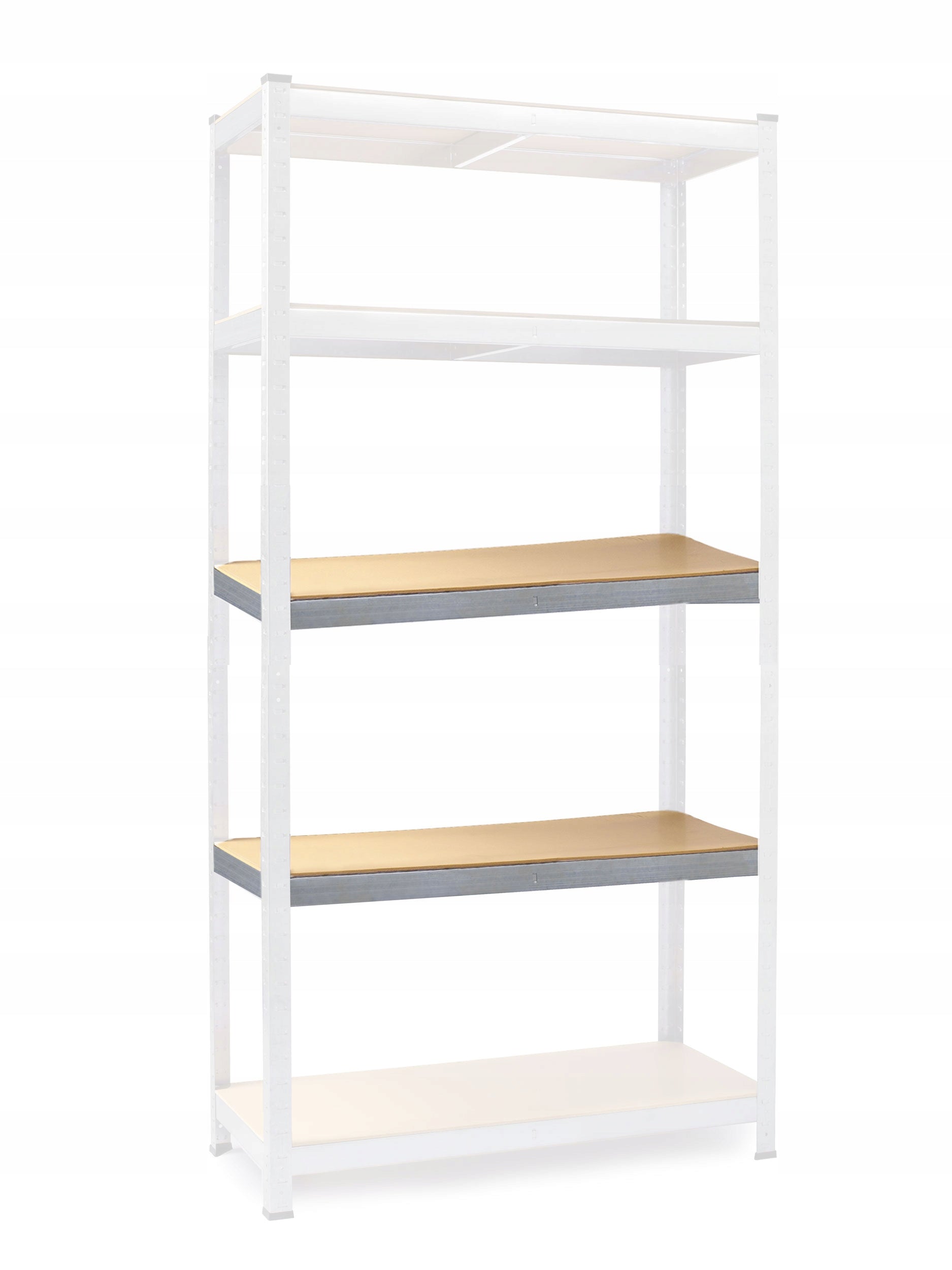 2X SHELF FOR METAL RACK 180x90x40cm HUMBERG Packaging status original