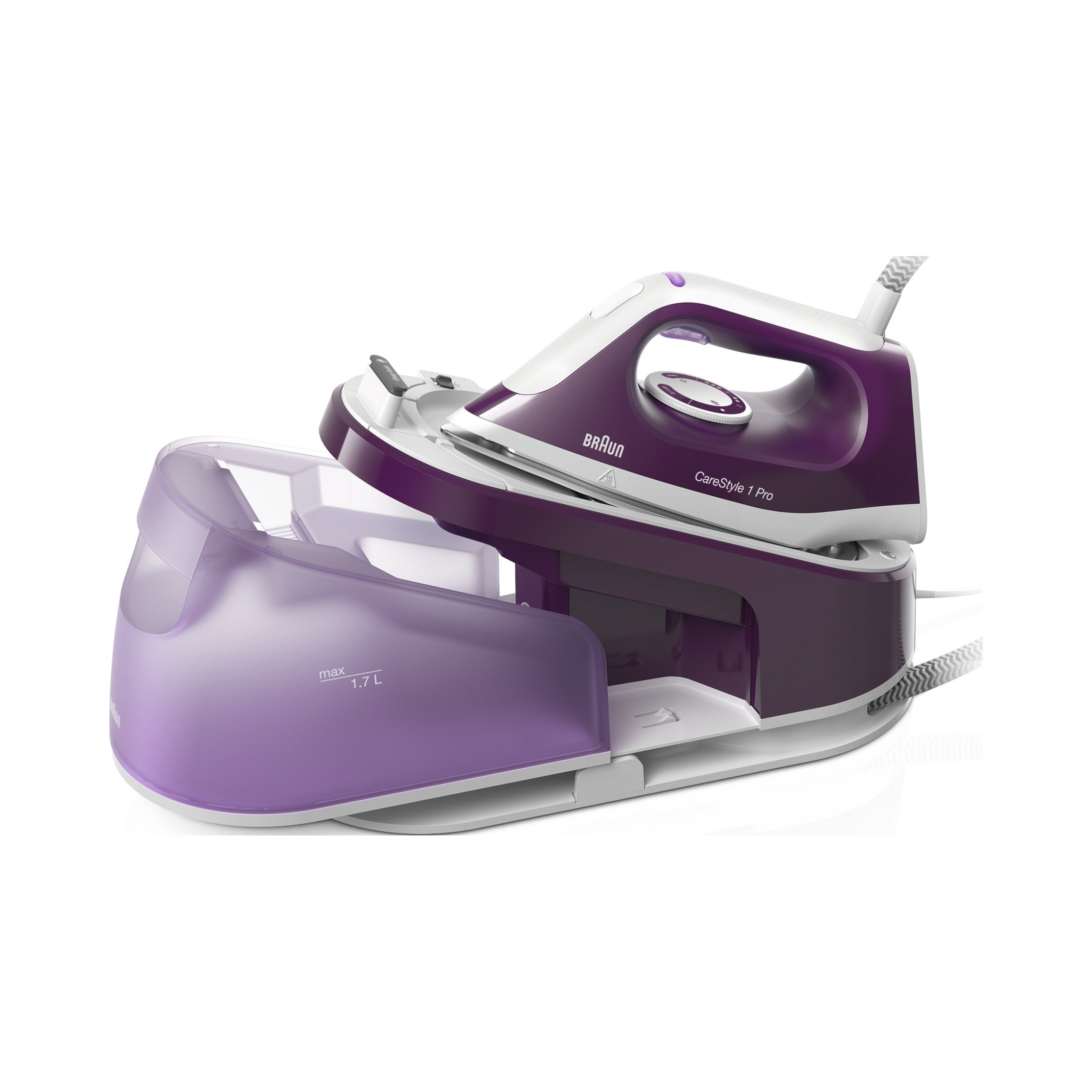 2X Steam Generator BRAUN IS1514VI CareStyle 1 Pro Purple & White