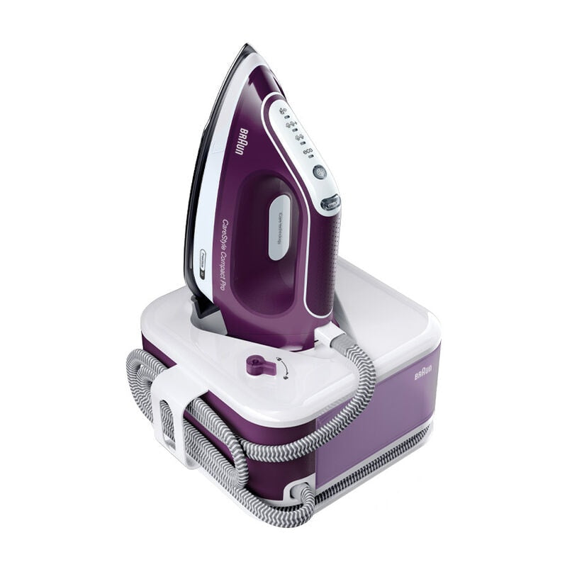 2X Steam Station BRAUN IS2577 VI CareStyle Compact Pro 2400W Brand Braun