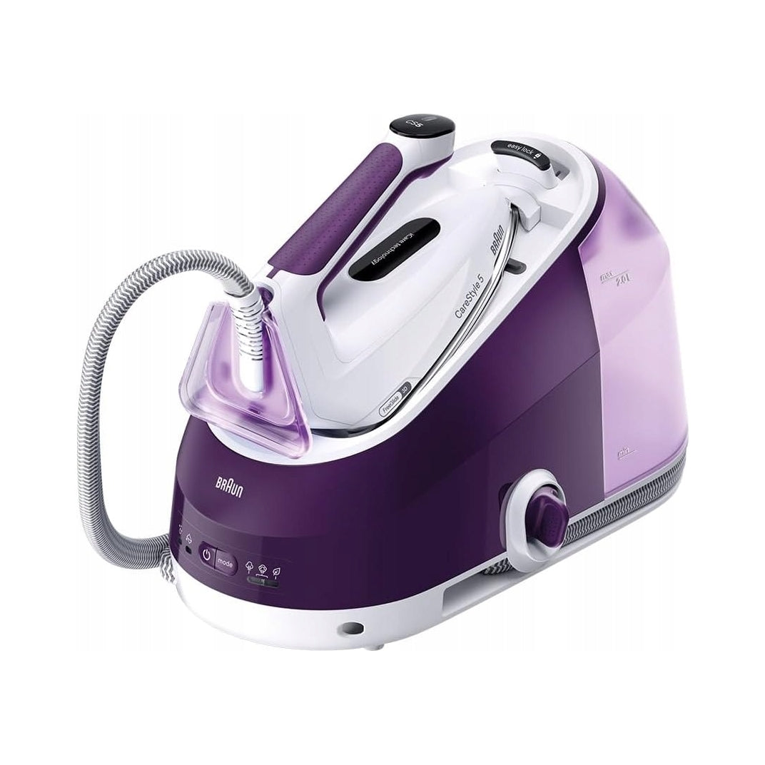 2X Steam Station Braun CareStyle 5 2400 W purple and white