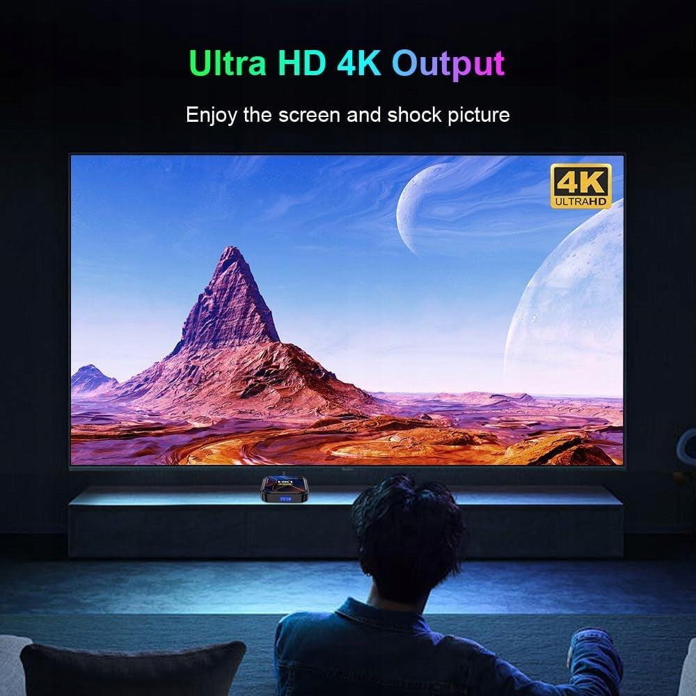 2X TV PLAYER BOX ANDROID 13 4GB 64GB 8K WIFI Brand no brand