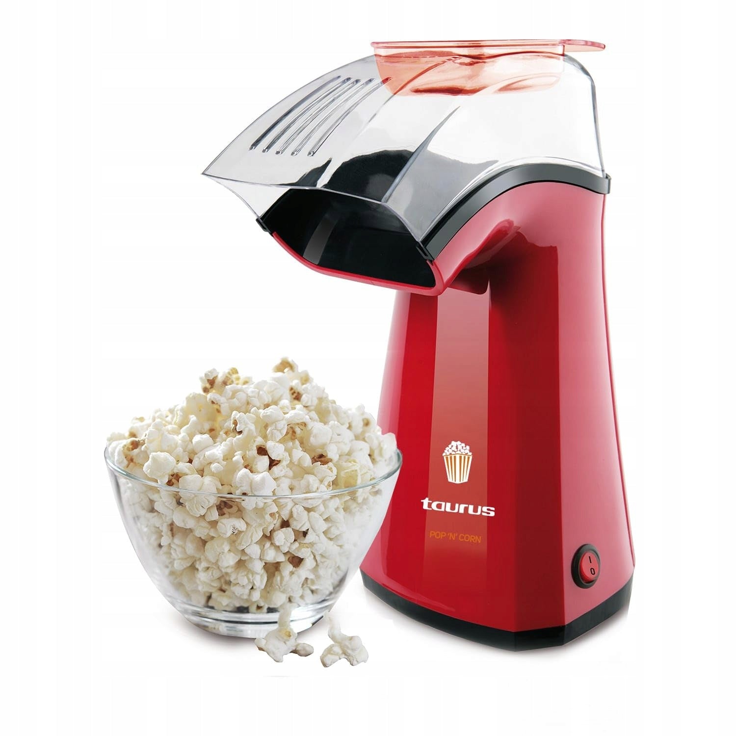2X Taurus Pop'N'Corn Popcorn Maker Popcornica Red Brand Taurus