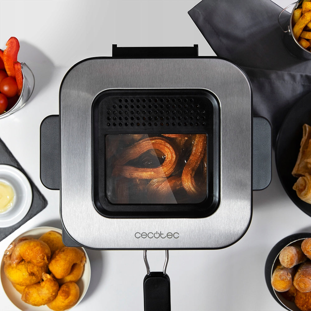 2X Traditional fryer Cecotec 3070 900 W 0 l FAT Model 03070