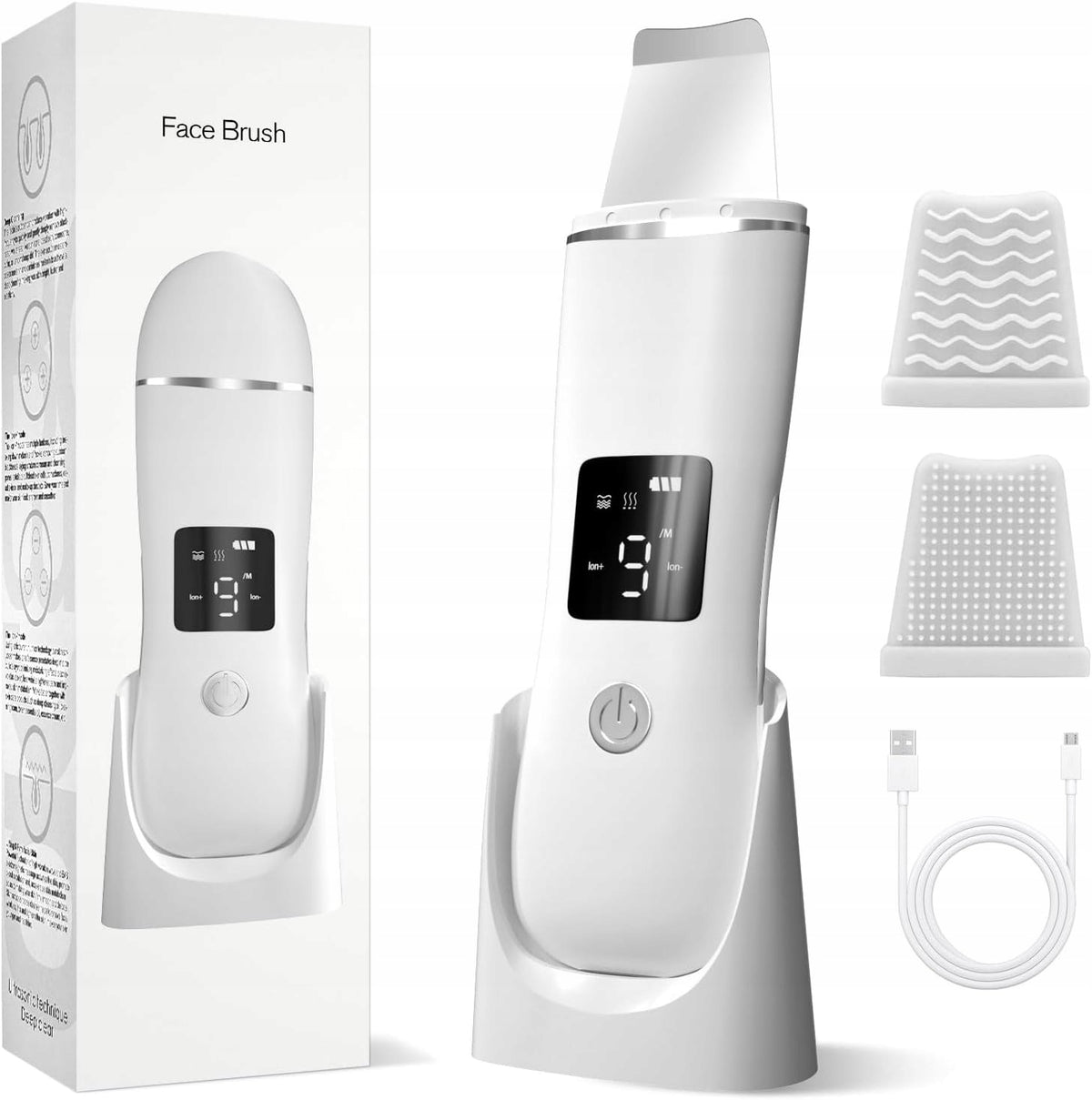 2X USB COSMETIC DEVICE WITH 2 CHARGING OPTIONS AND CURVED BLADE Brand no brand
