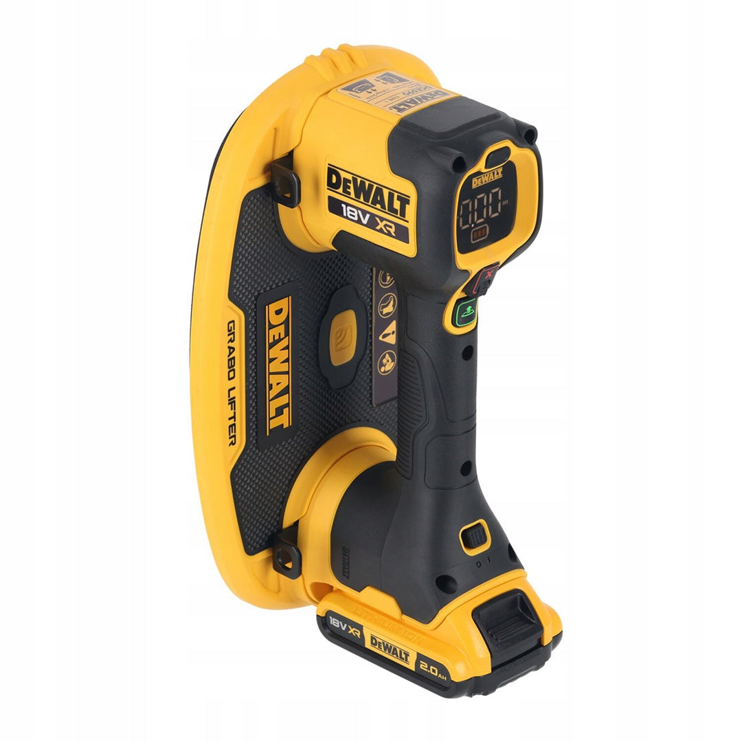 2X VACUUM LIFT DEWALT GRABO 18V DCE590D1T 1 x 2Ah