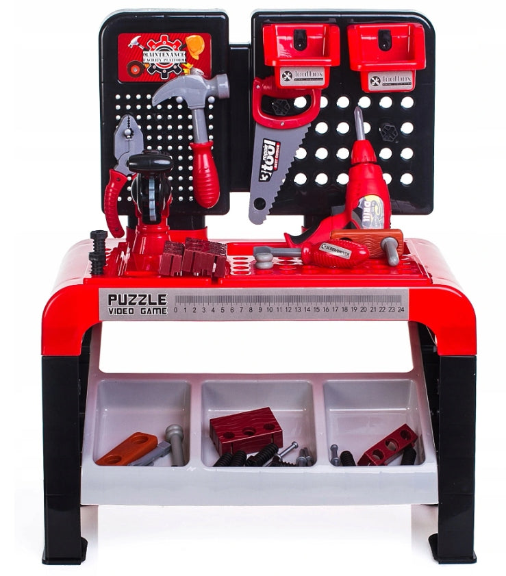 2X WORKSHOP FOR CHILDREN table with tools SCREWDRIVER Manufacturer code ZWA.8012