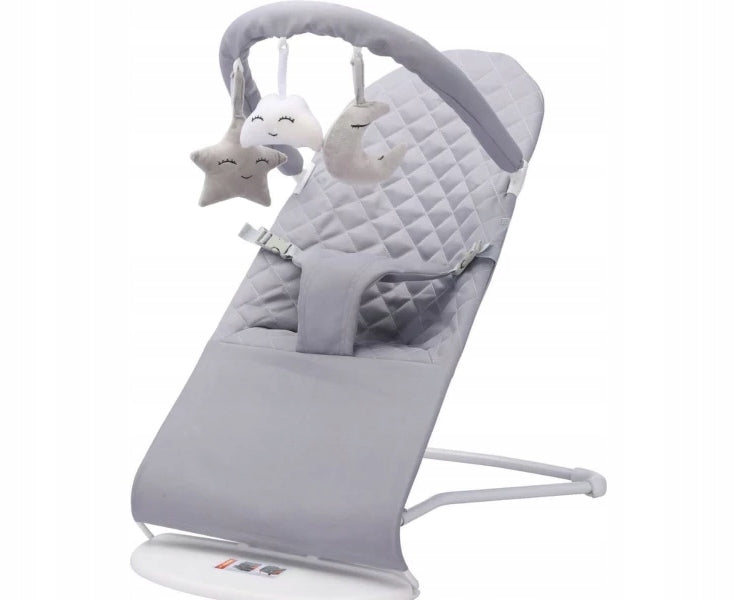 2in1 BABY ROCKER LOUNGER FOLDING ADJUSTABLE 3 POSITIONS Packaging status original