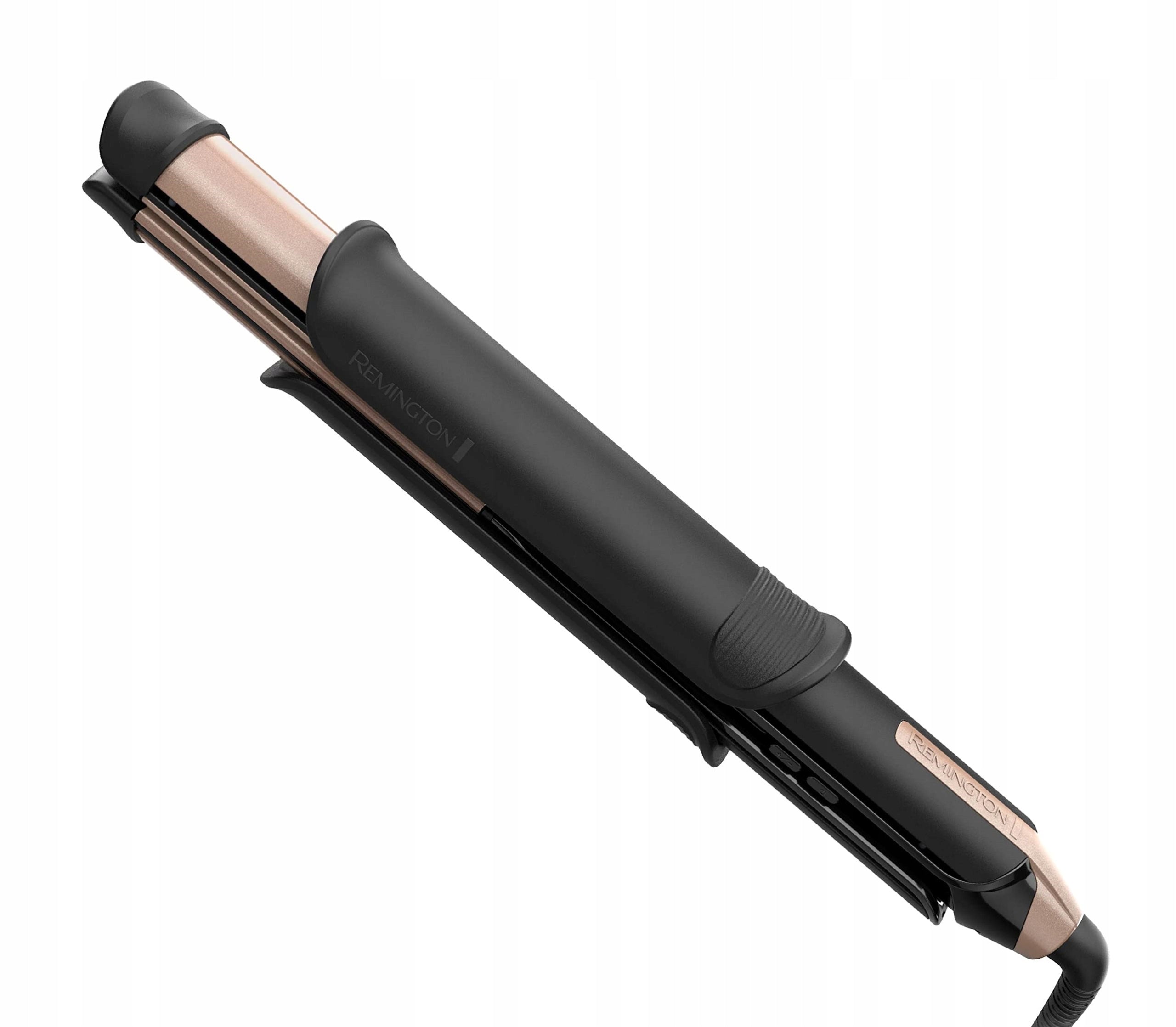 2in1 Ceramic Straightener Hair Curler REMINGTON S6077 Straigh Curl Brand Remington