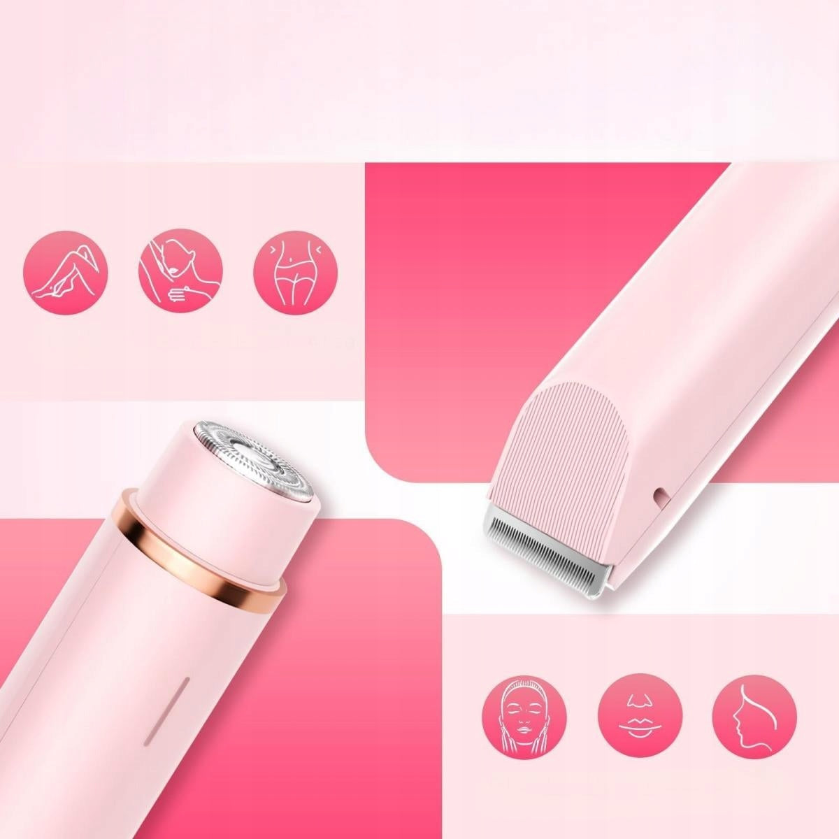 2in1 Electric Shaving Machine For Women UP TO INTIMATE EYEBROWS Manufacturer code 6931419730766