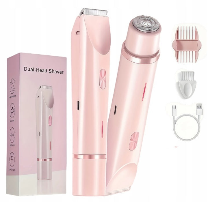 2in1 Electric Shaving Machine For Women UP TO INTIMATE EYEBROWS