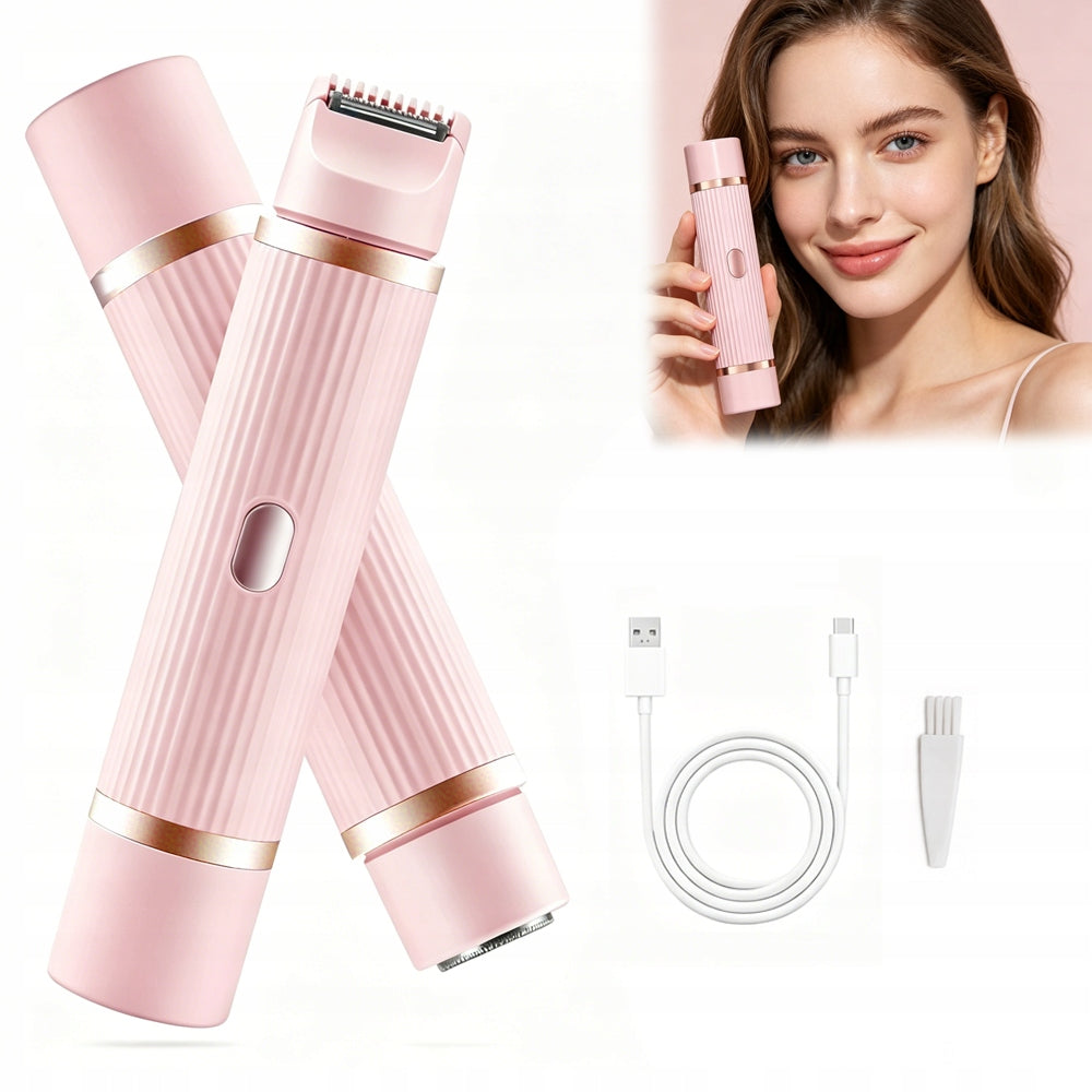 2in1 Intimate Area Trimmer for Women, Double Head Epilator