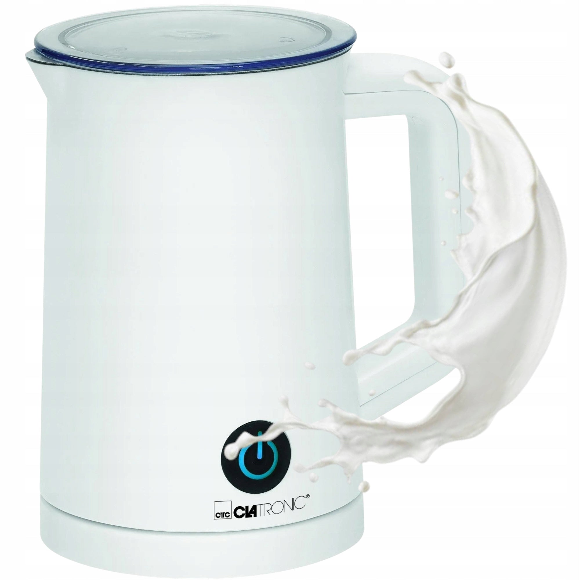 2in1 MILK FROTHER MIXER HEAT COLD 500W LATTE JUG HEATER