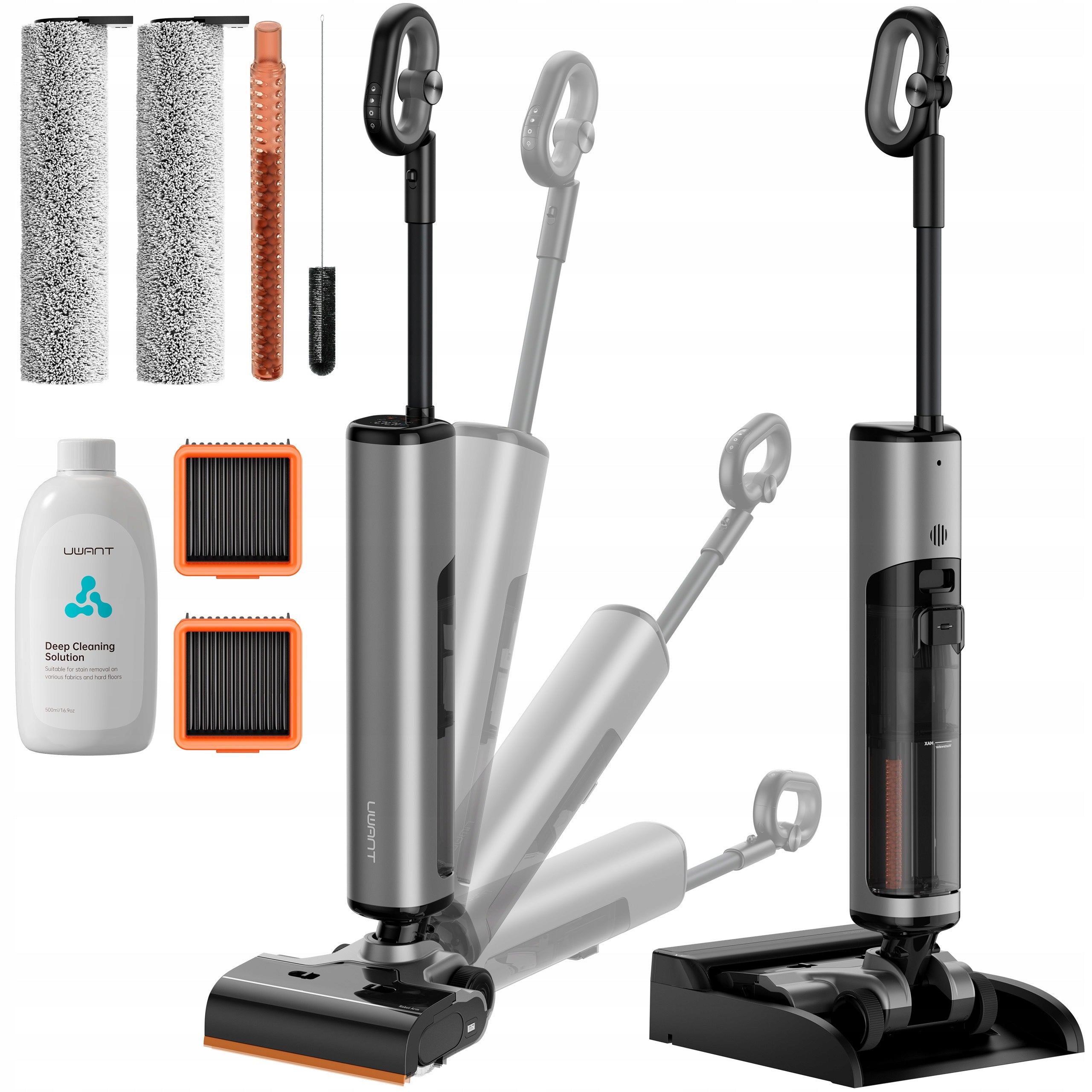 2in1 MOPPING CORDLESS VACUUM CLEANER UWANT D800 LED ANTIBACTERIAL
