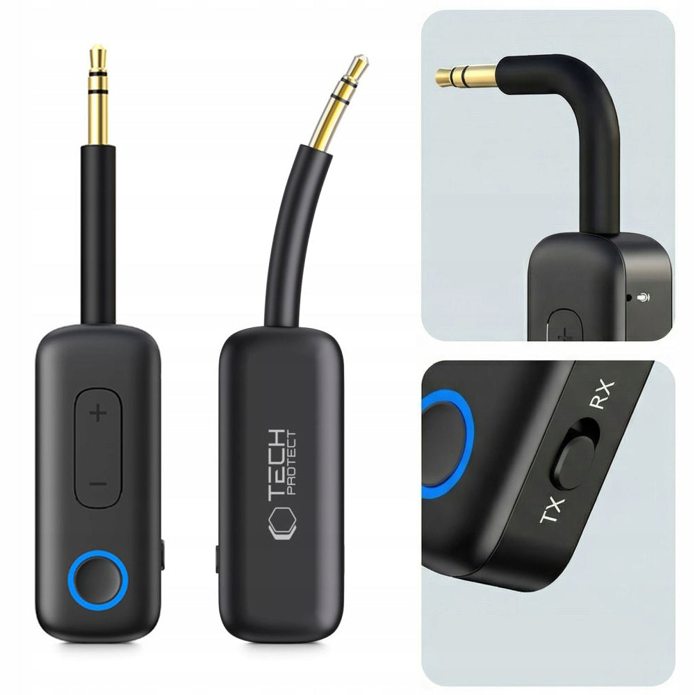 2in1 Transmitter Audio Receiver TX RX Bluetooth 5.4 AUX Jack 3.5mm