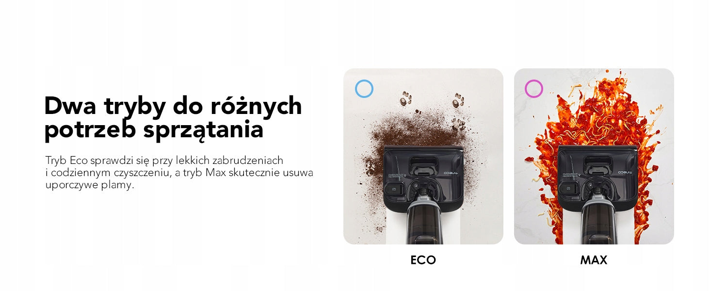 2in1 Vertical Cleaner Tineco Floor One i5 Stretch Plus Manufacturer code FW440400DE