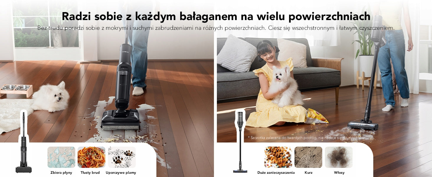 2in1 Vertical Washing Vacuum Cleaner Tineco Switch S7 Stretch Premium Dominant color black