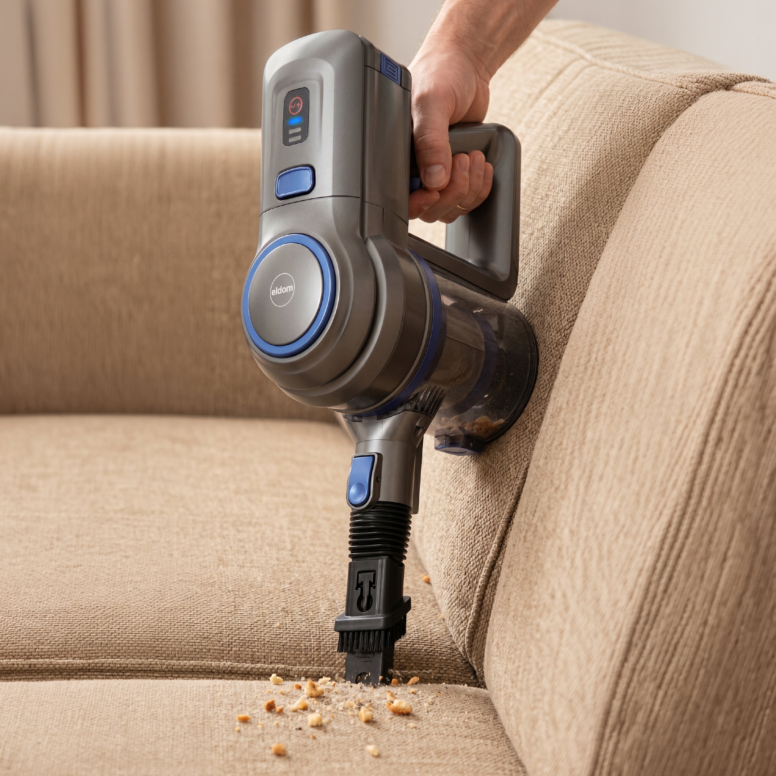 2in1 WIRELESS VERTICAL VACUUM CLEANER BLDC 280W HEPA LED CORDLESS OB220 Manufacturer code OB220