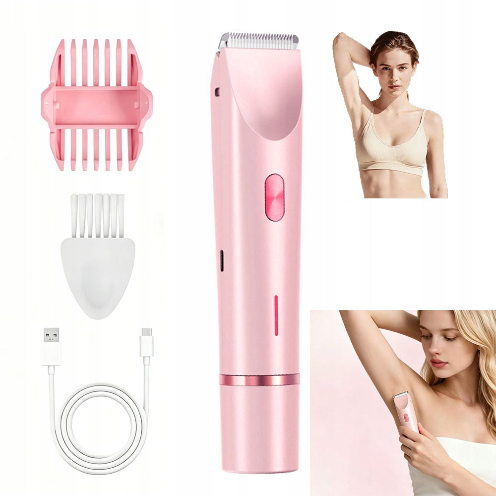 2in1 WOMEN'S SHAVER Bikini Leg Body Waterproof MACHINE HAIR REMOVAL WOMEN