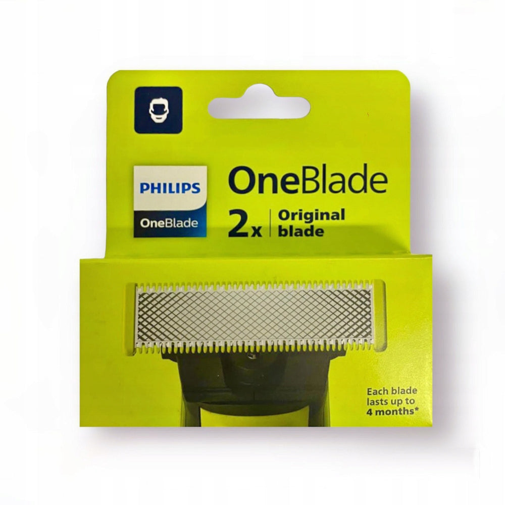 2pcs Replacement blades for Philips OneBlade Original QP220 QP220/50 shaver