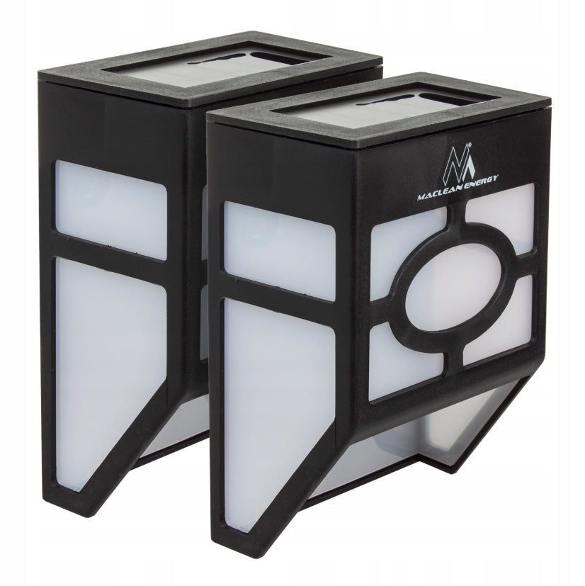 2pcs SOLAR LAMP LED Garden Wall Sconce Outdoor Fence Garden Fence Manufacturer code _MCE171_