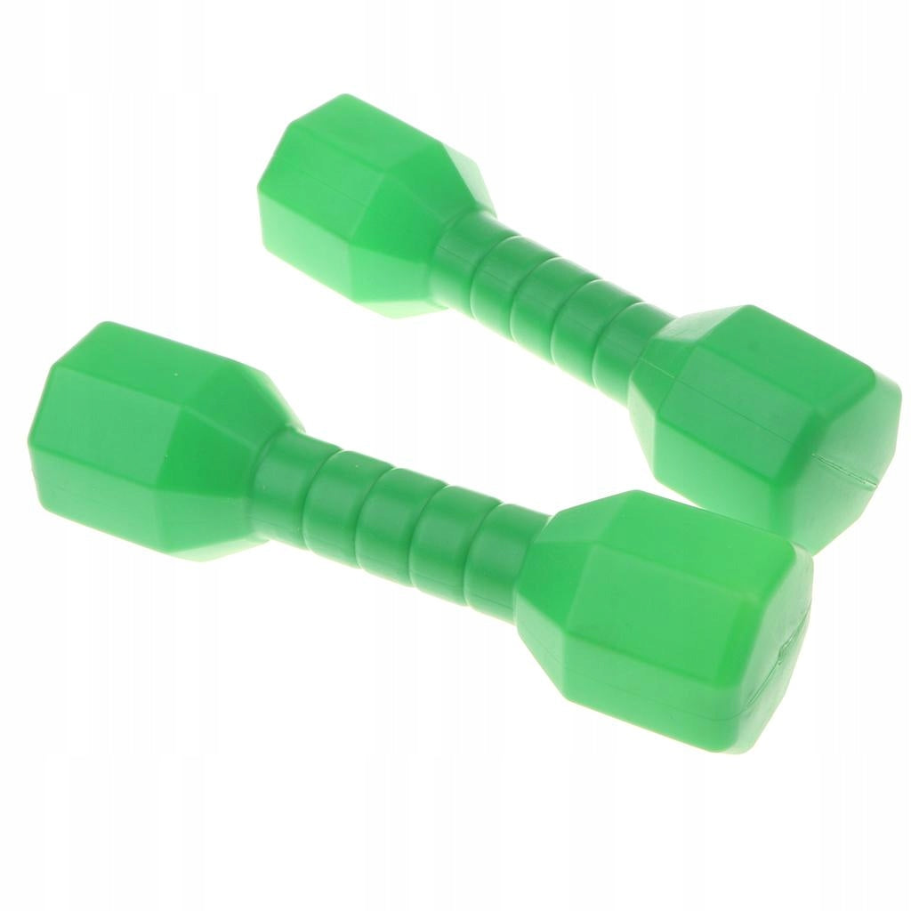 2pcs/Set Kid Baby Hand Bells Dumbbell Barbell with Sound Fitness Toy Green EAN (GTIN) 0784462623068