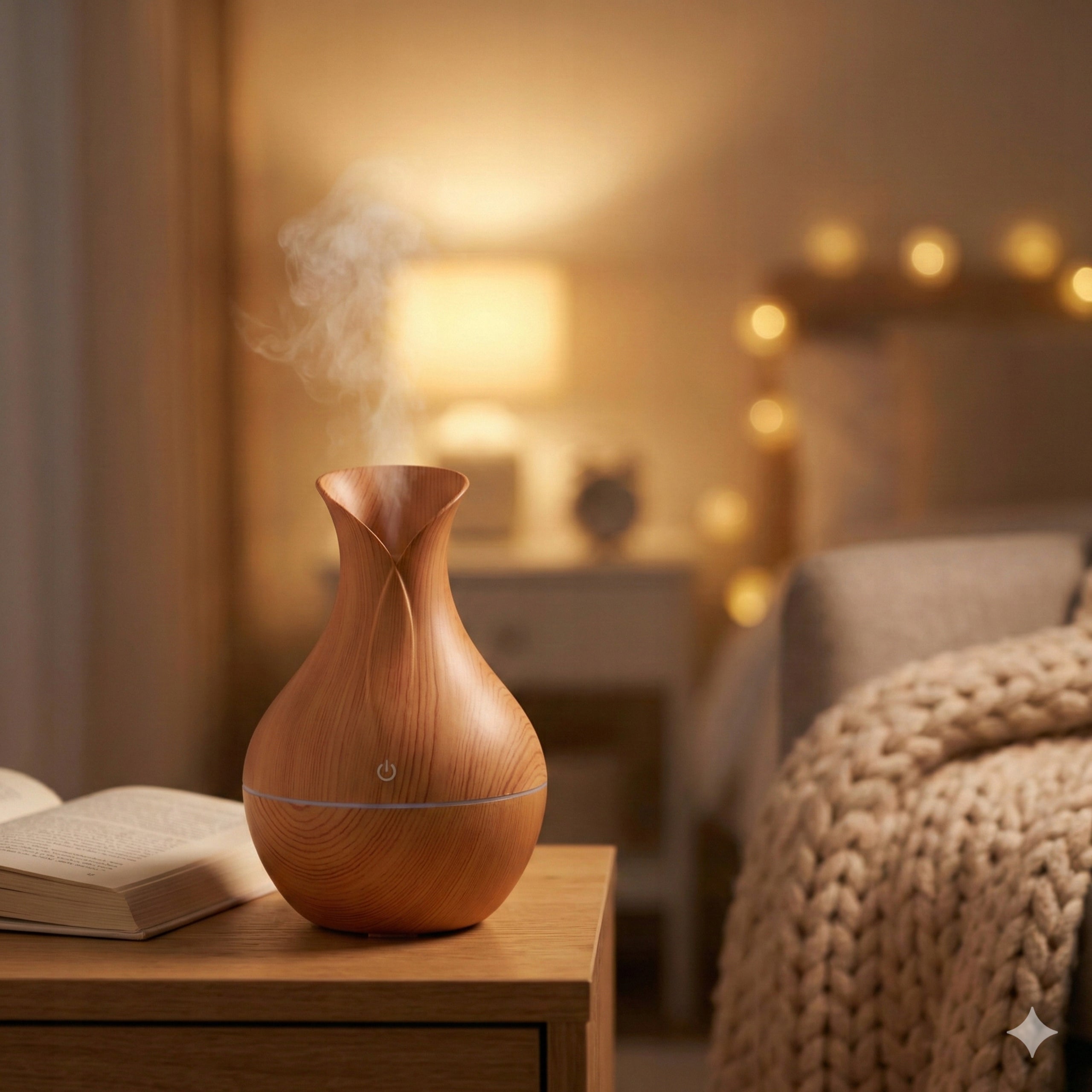 2x Air Humidifier Fragrance Diffuser + 12 Oils LED Light Mist Medical device no