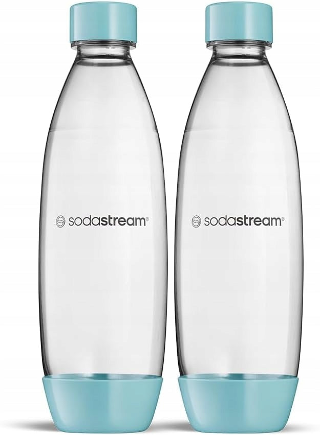 2x BOTTLES FOR SATURATOR SodaStream Fuse 1L TWO-PACK| LIMITED EDITION