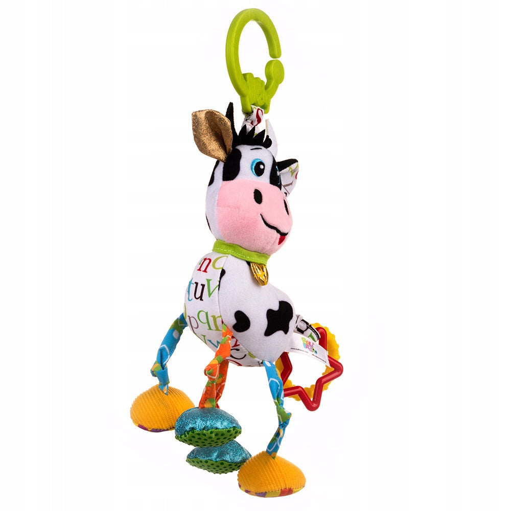 2x Balibazoo Caesar Cow Pendant With Sensory Vibration 0m Brand Balibazoo