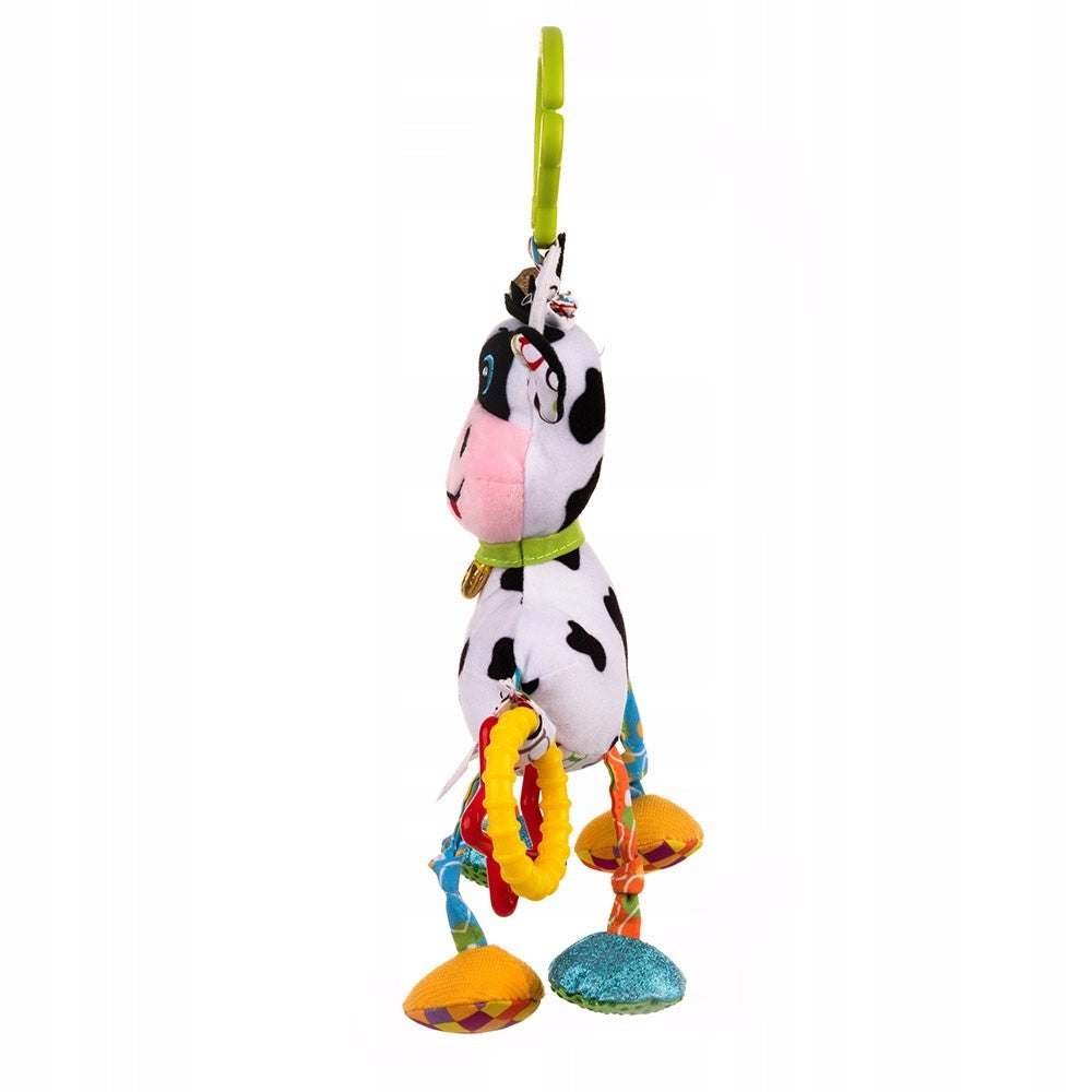 2x Balibazoo Caesar Cow Pendant With Sensory Vibration 0m Kid's age 0＋