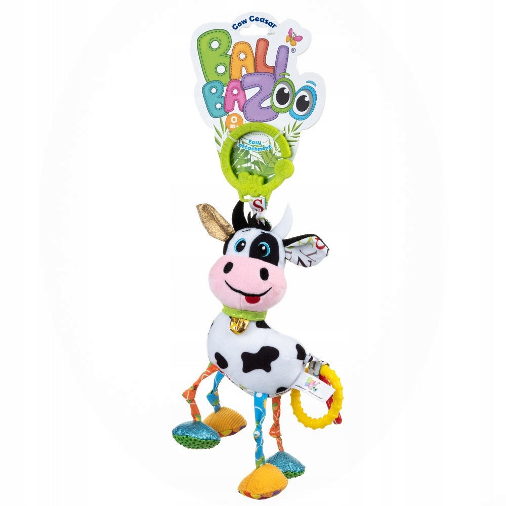 2x Balibazoo Caesar Cow Pendant With Sensory Vibration 0m