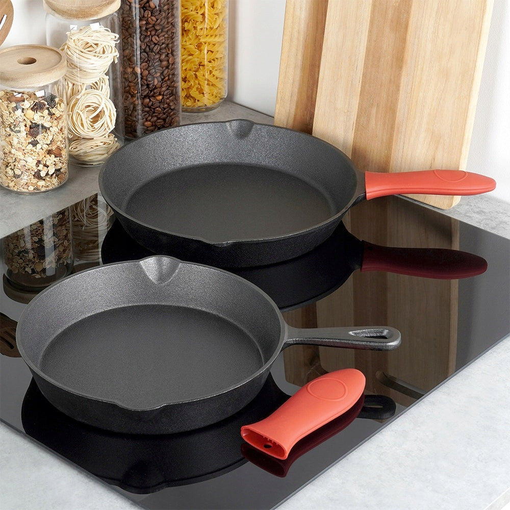2x CAST IRON gas pan induction grill fireplace for oven 25 30 cm EAN (GTIN) 5904316475819