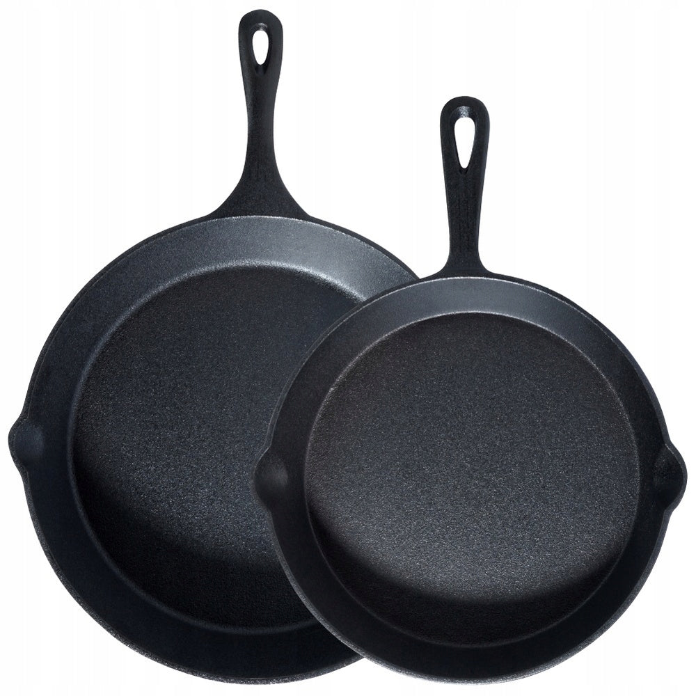 2x CAST IRON gas pan induction grill fireplace for oven 25 30 cm Manufacturer code 5904316475819