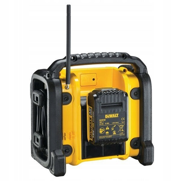 2x CONSTRUCTION RADIO XR LI-ION DAB/FM 18V 0*AH - DW DCR020 Series DW DCR020
