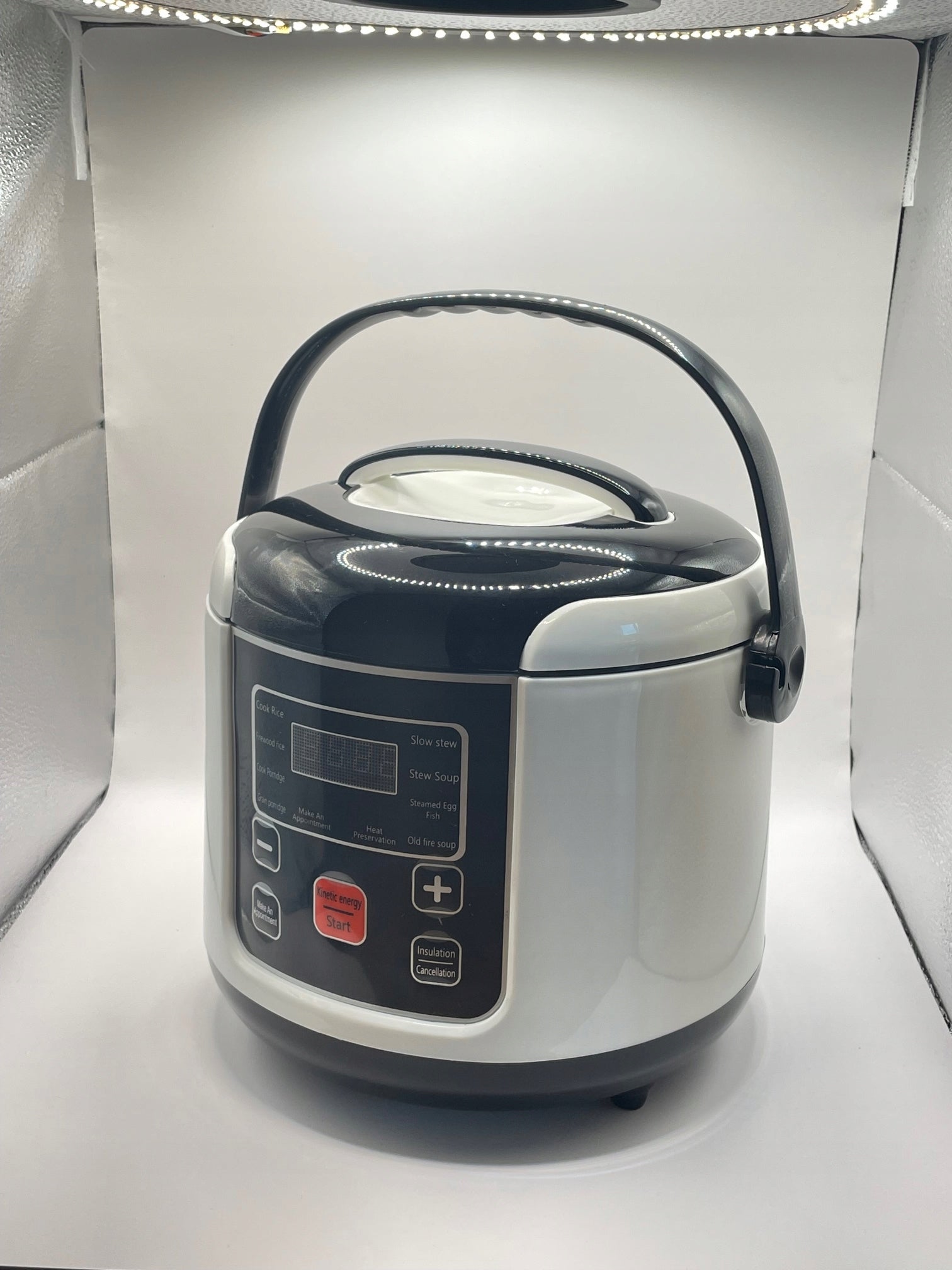 2x Car Cooker 24v 2l Multicooker Rice Cooking Dominant color beige/brown