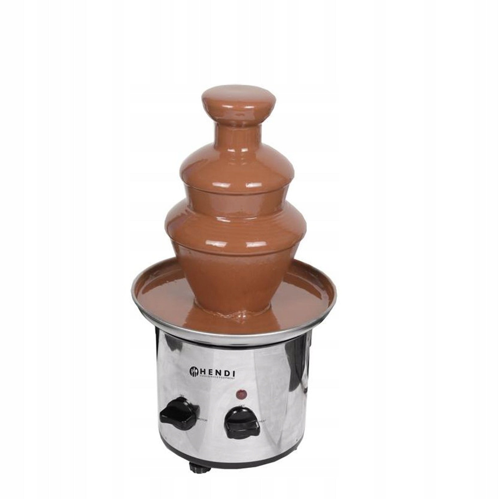 2x Chocolate Fountain for Chocolate Fondue Steel 170W - Hendi 274101 Brand Hendi